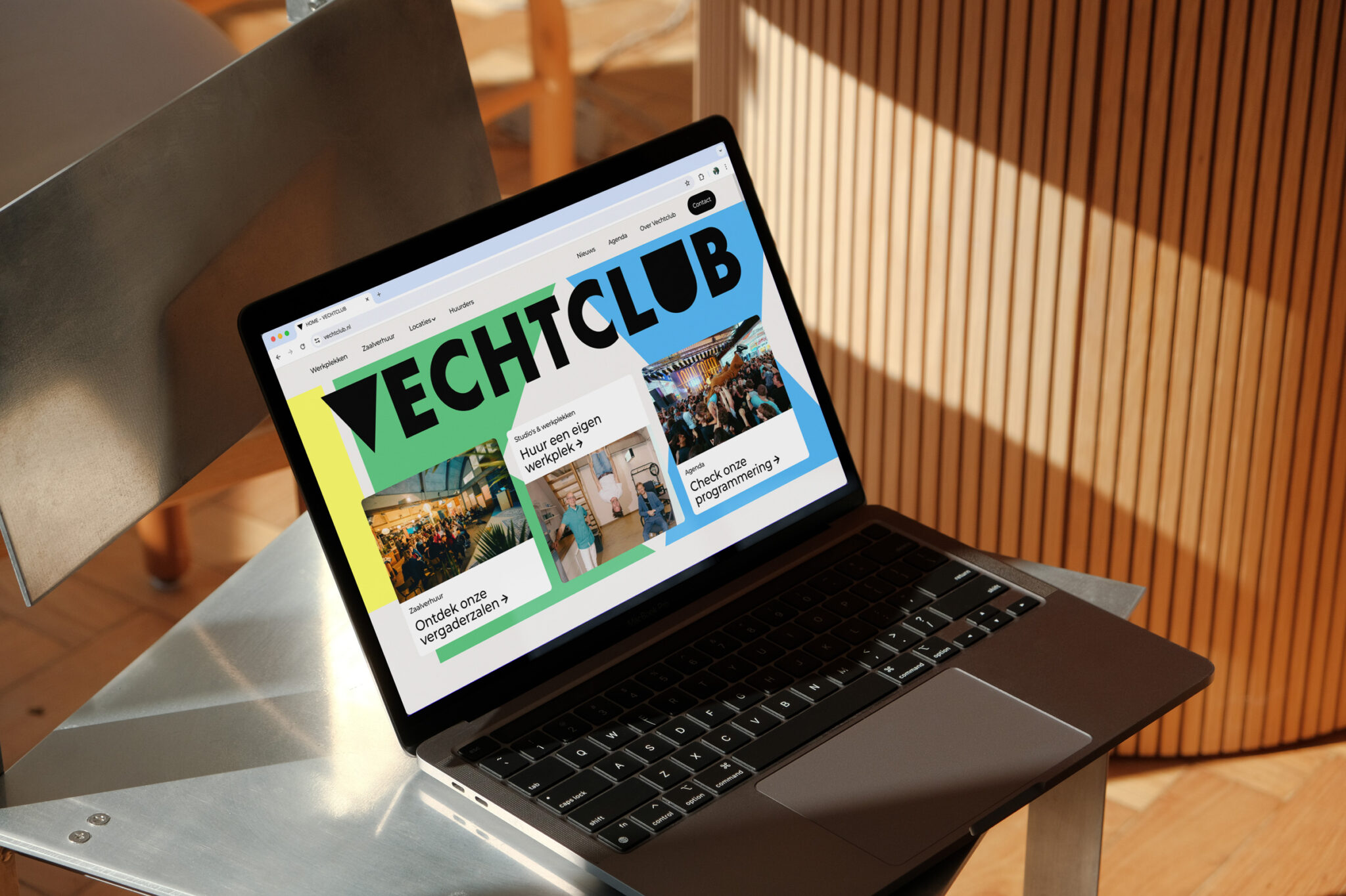 Defigners - UX & Digital Design Agency Utrecht - Vechtclub website
