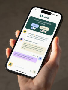Defigners - UX & Digital Design Agency Utrecht - Defigners_civinc_ux_branding_design