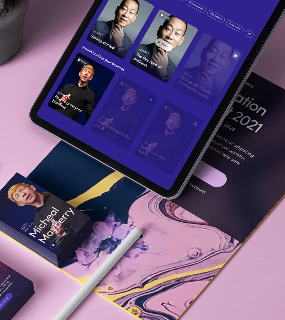 Defigners - UX & Digital Design Agency Utrecht - Univate_branding_defigners_2