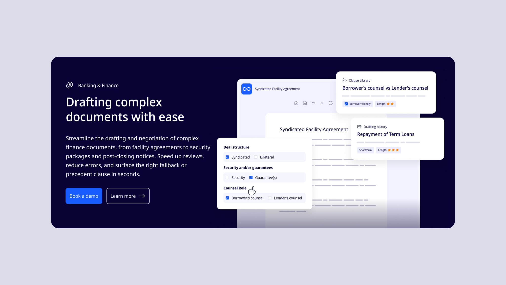 Defigners - UX & Digital Design Agency Utrecht - Clausebase_ui_design_ai