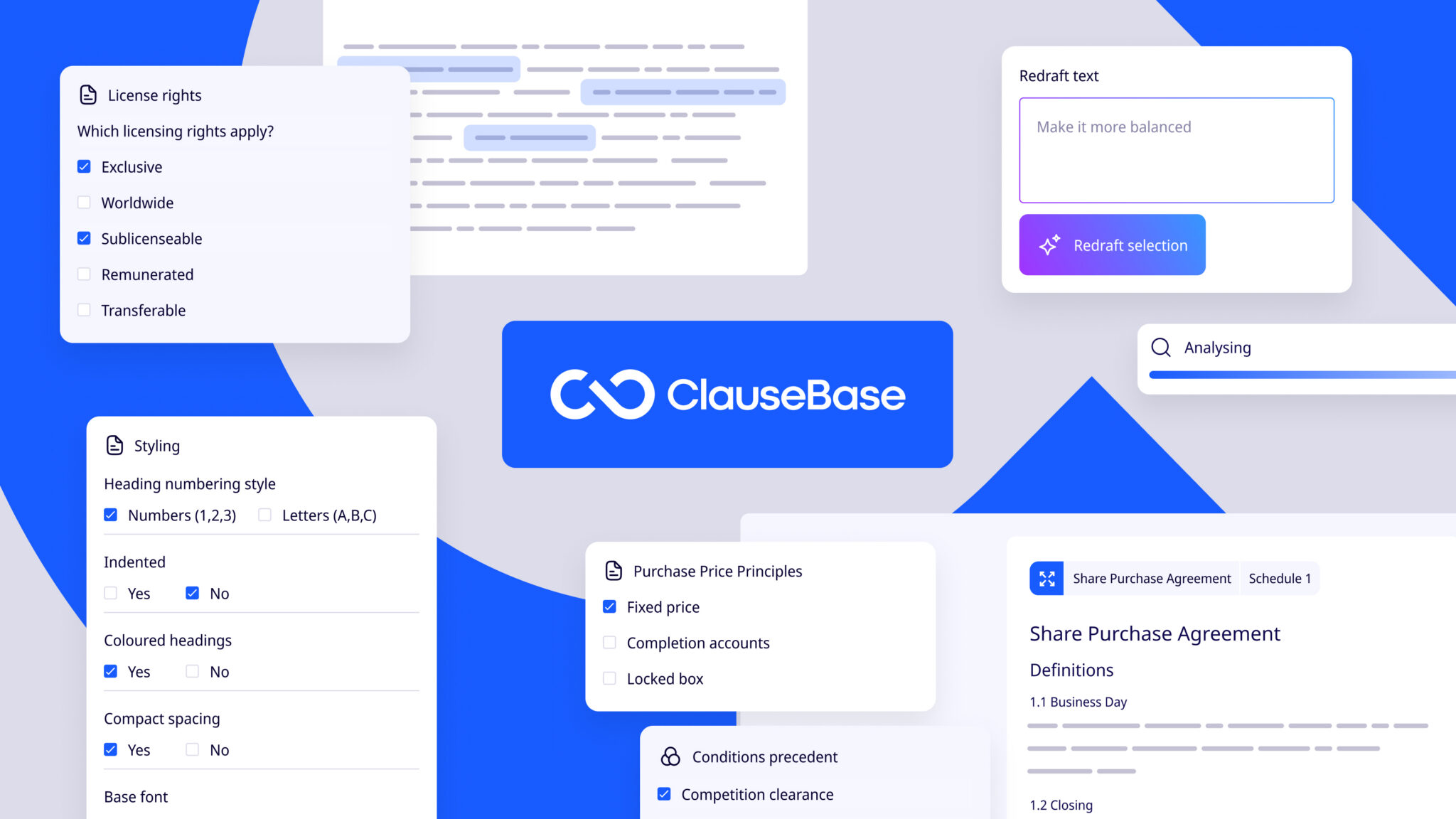 Defigners - UX & Digital Design Agency Utrecht - Clausebase_ui_design_defigners_desktop