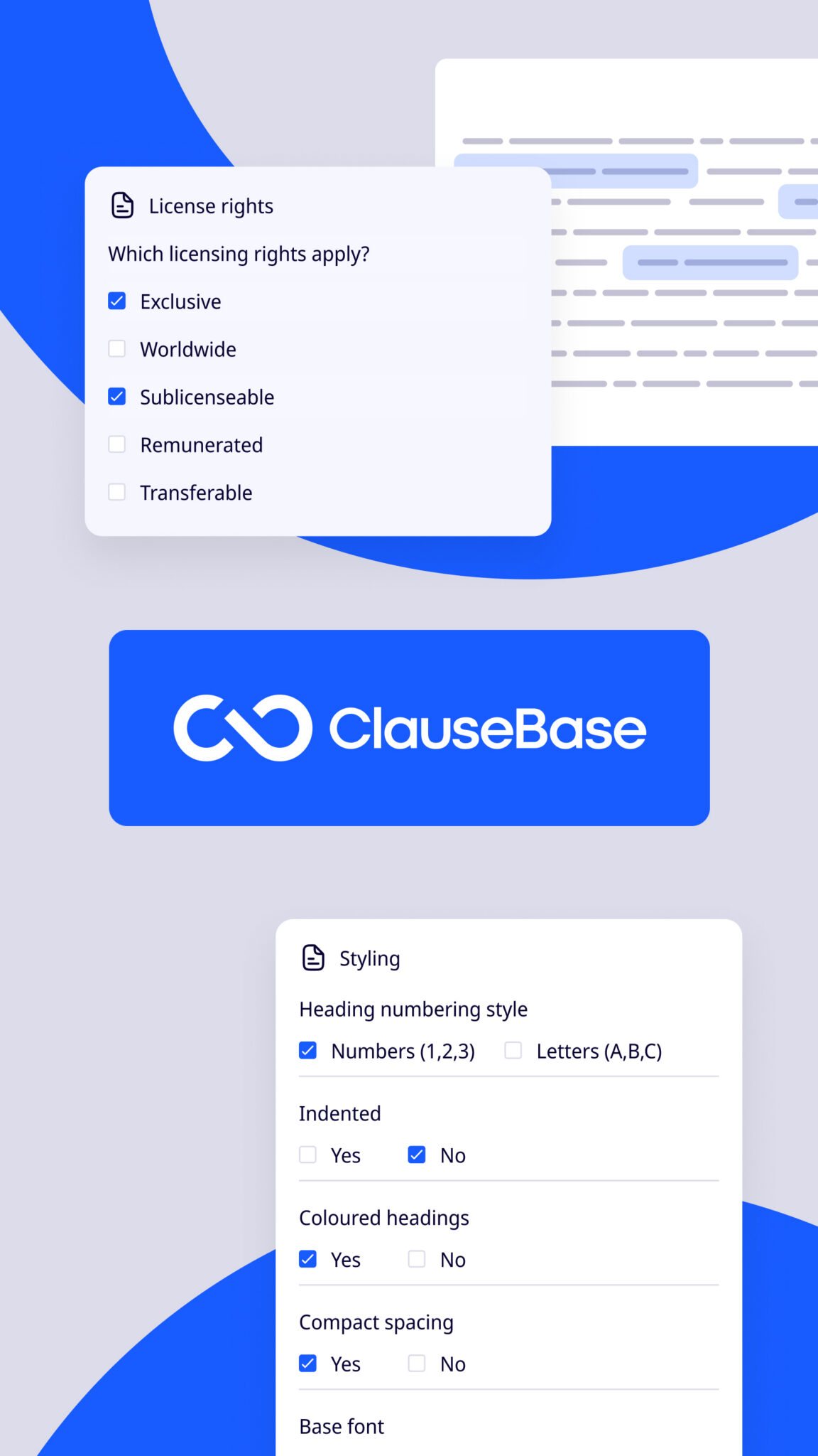 Defigners - UX & Digital Design Agency Utrecht - Clausebase_ui_design_defigners