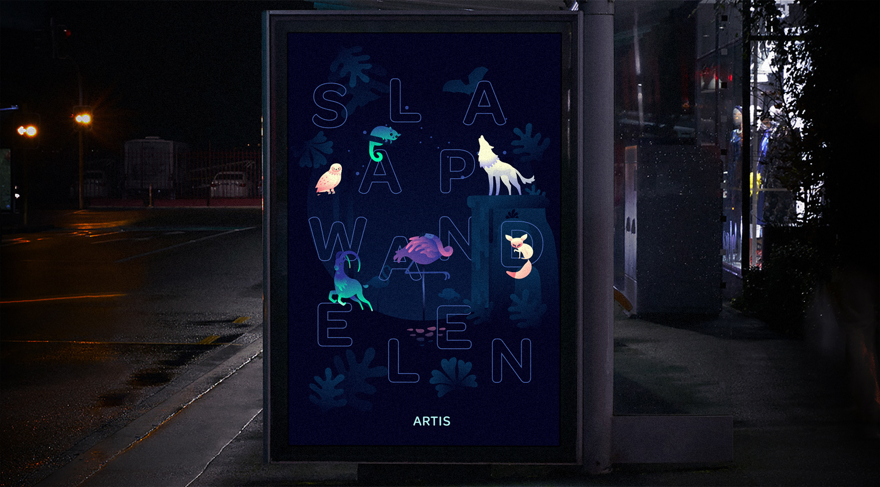 ARTIS Slaapwandelen poster campagne