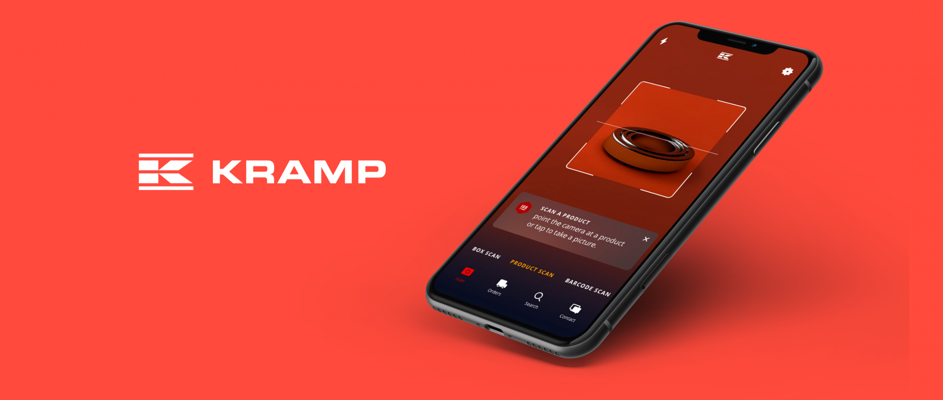 Kramp UX design app